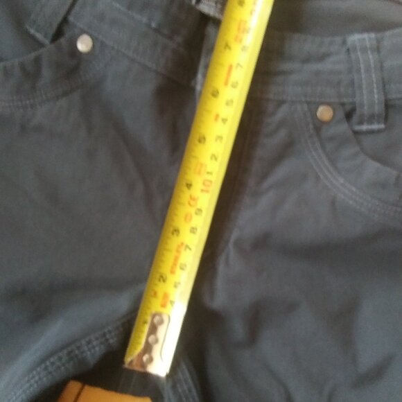 Kuhl shorts snap closure pockets size 2 Vintage patina dye - Picture 14 of 16